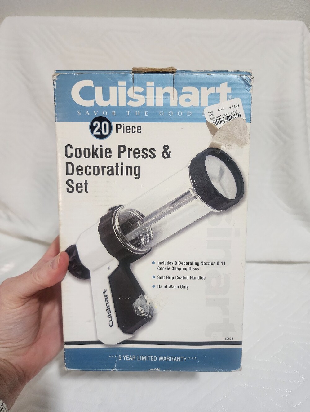 Cuisinart Black & White Cookie Press & Decorating Set - 20 Piece